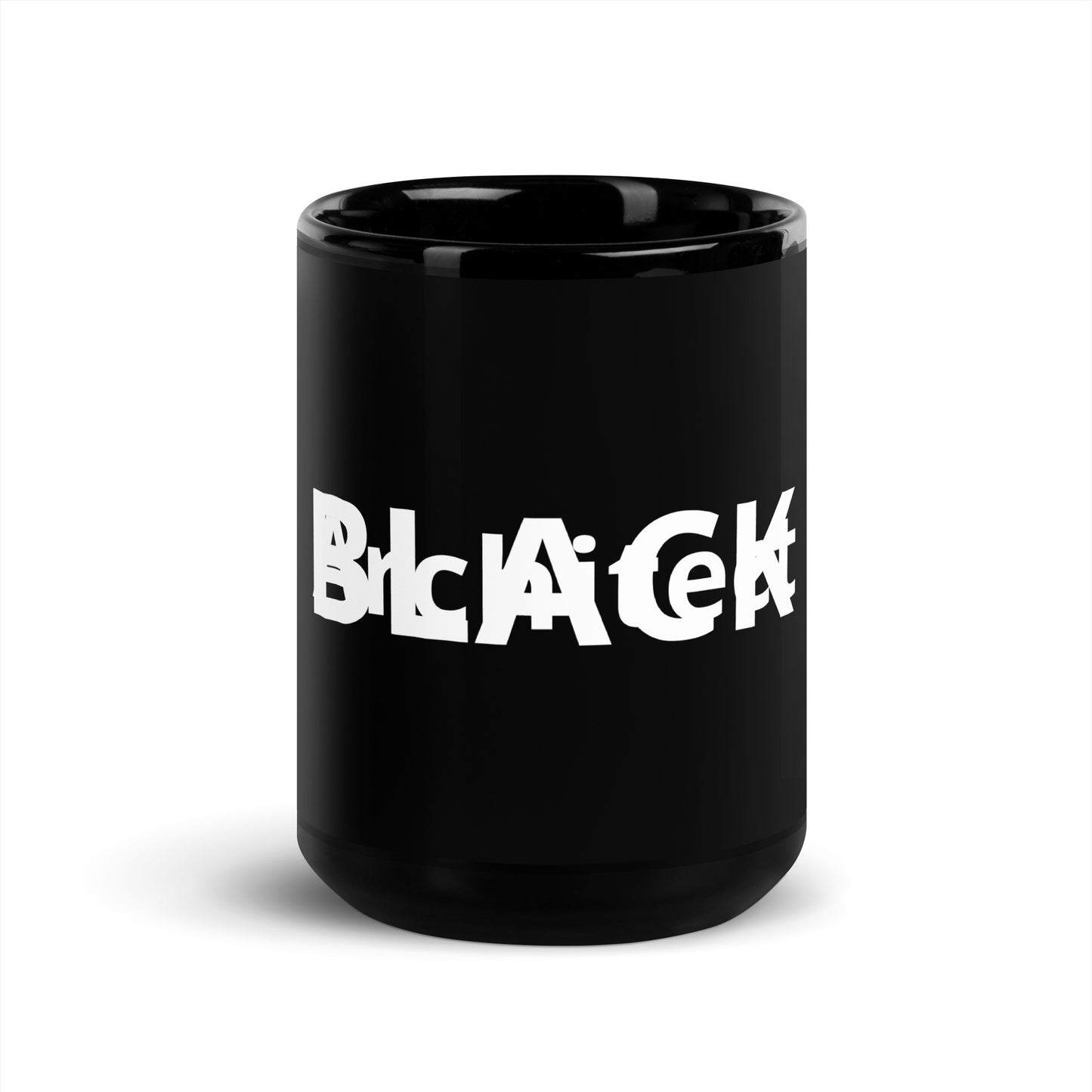 Black Glossy Mug